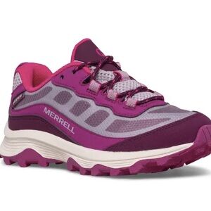Merrell Moab Speed Low Waterproof Hiking Shoe.  Girls Size 2.